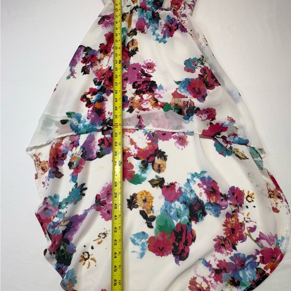 Ardene White Floral High-Low Dress - Picture 4 of 5